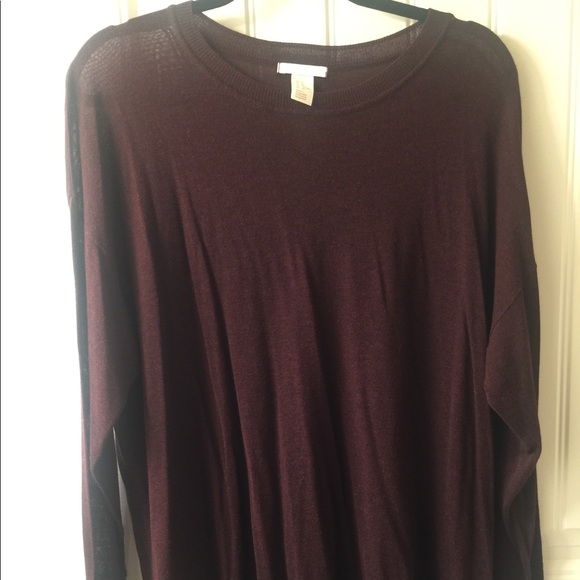H&M long sleeve top size XL